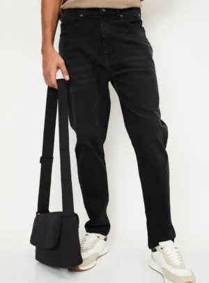 Equity Noir – Premium Faded Black Straight Jean